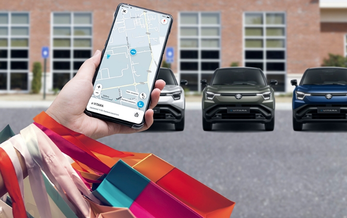 Pysäköidyn auton paikannin